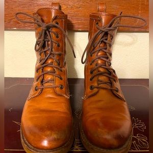 Frye Veronica combat boots